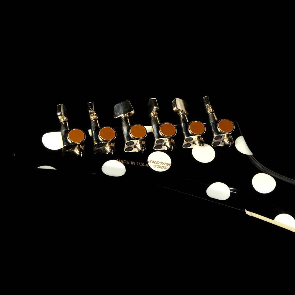 Jackson Custom Shop Rhoads 1.5 Music Zoo Exclusive White Polka Dots 2013 — 5