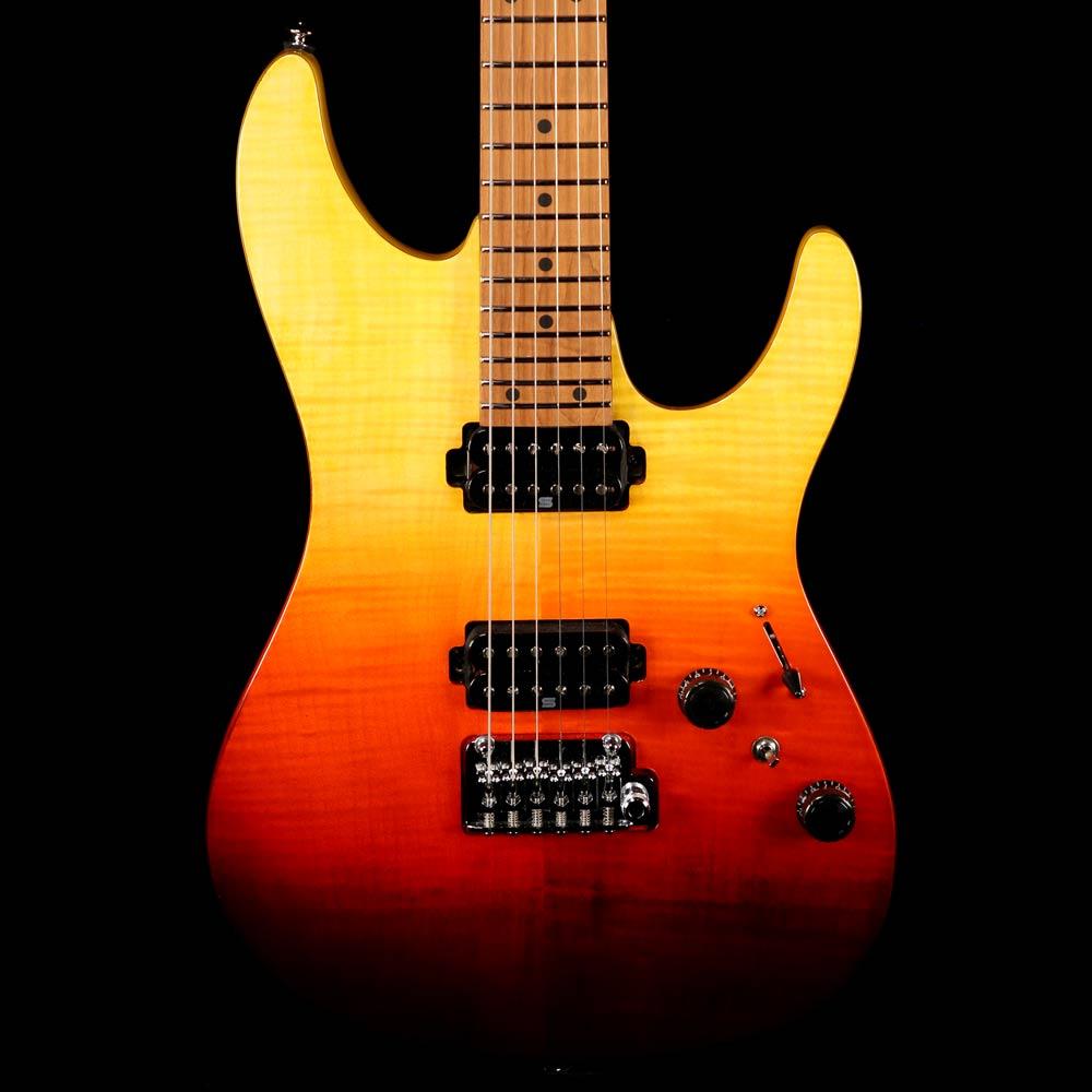 Ibanez AZ Premium AZ242F Tequila Sunrise Gradation | The Music Zoo