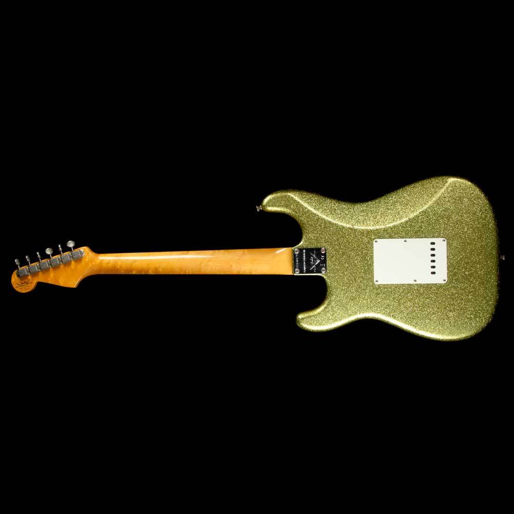Fender Custom Shop 1963 Stratocaster Chartreuse Sparkle Journeyman Relic 2017 — 3