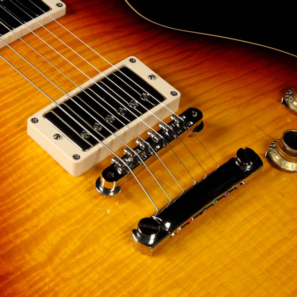 Gibson Custom Shop '60 Les Paul Electric Guitar Bourbon Burst — 5