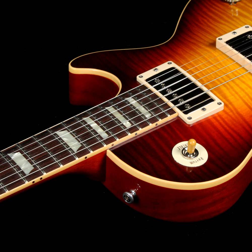 Gibson Custom Shop '60 Les Paul Electric Guitar Bourbon Burst — 6