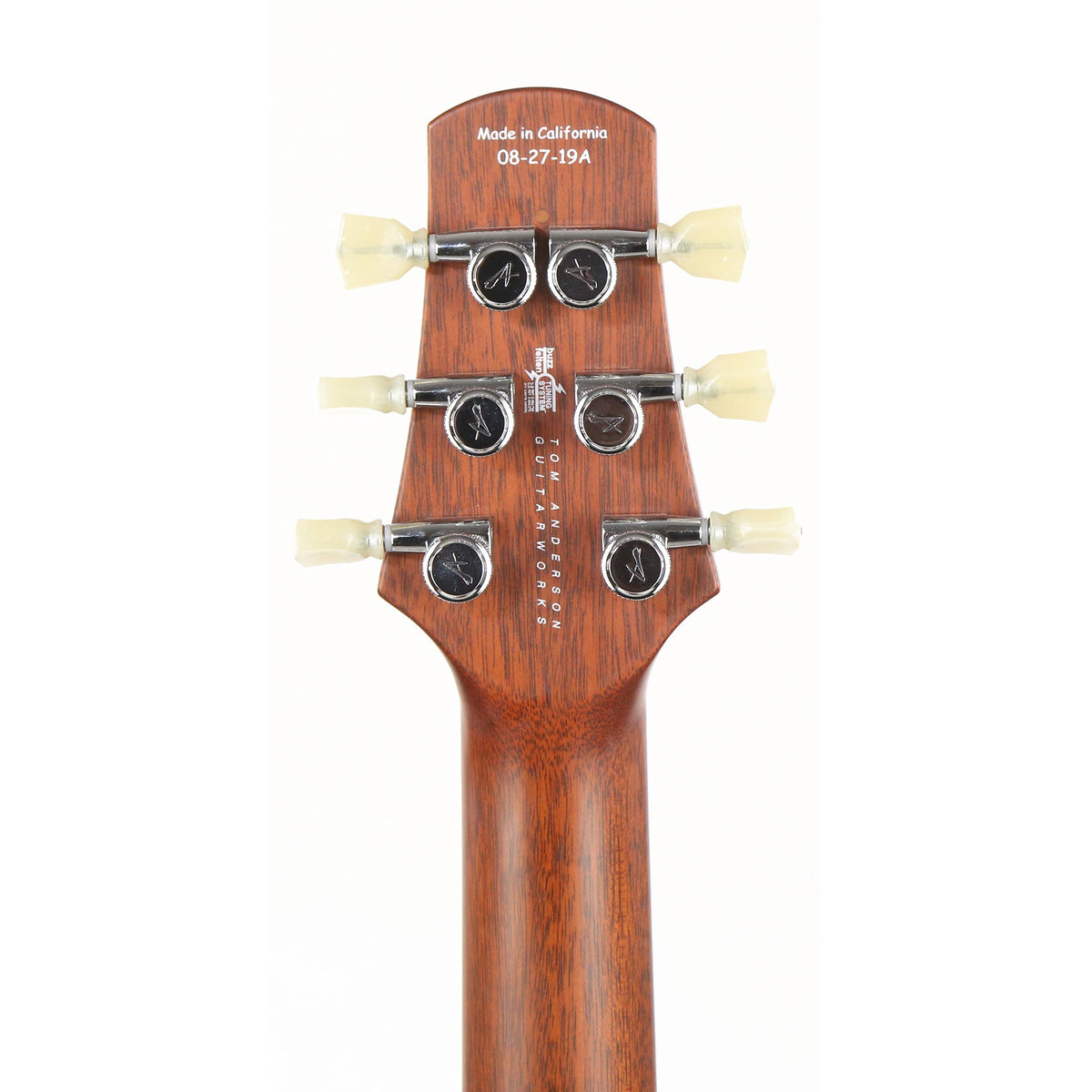Tom Anderson Guitarworks Bobcat Lemon Drop with Binding — 5