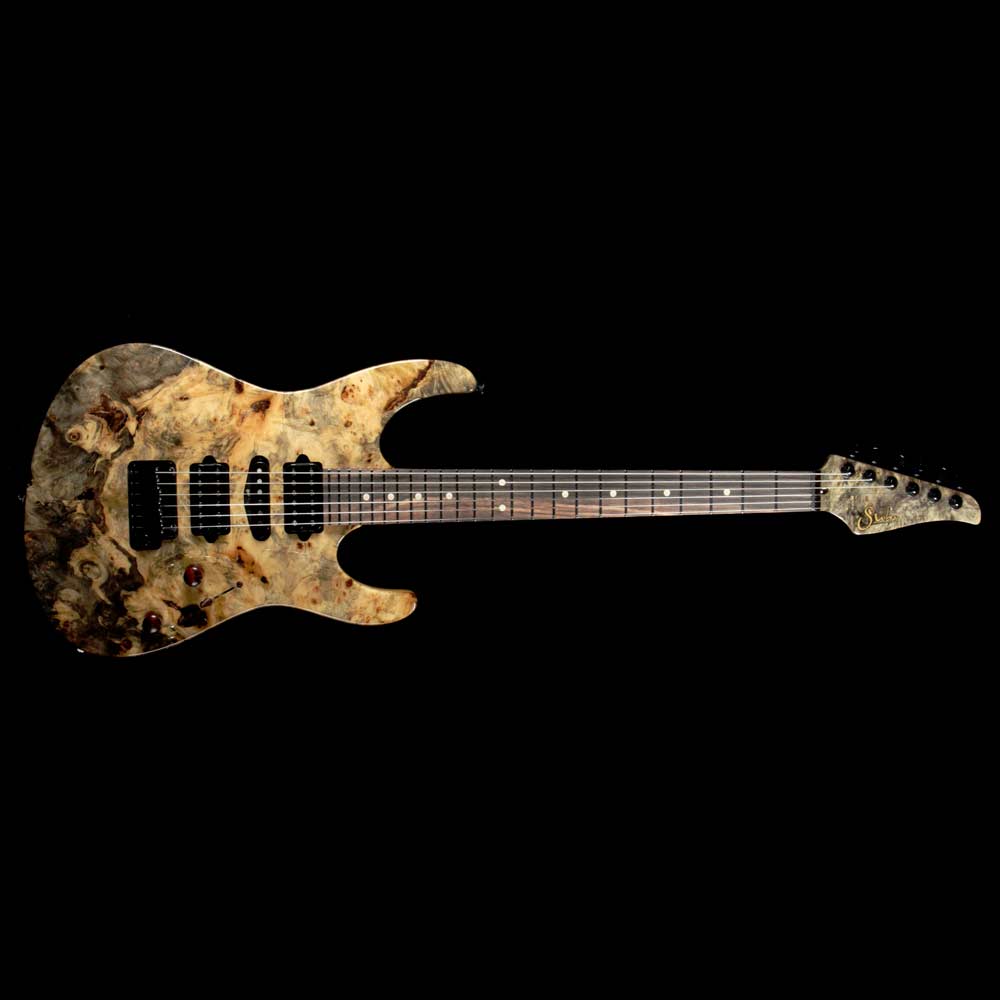 Suhr Modern Carve Top Buckeye Burl Natural 2016 — 2