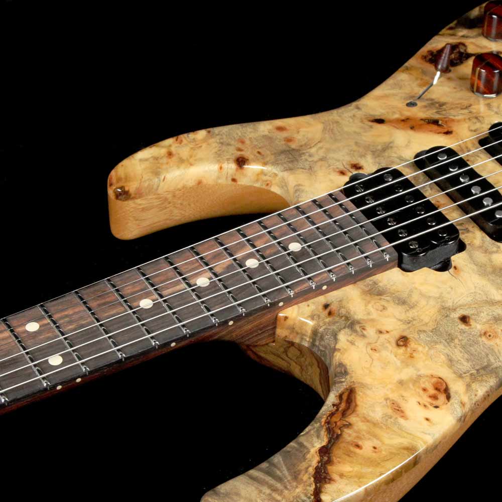 Suhr Modern Carve Top Buckeye Burl Natural 2016 — 6