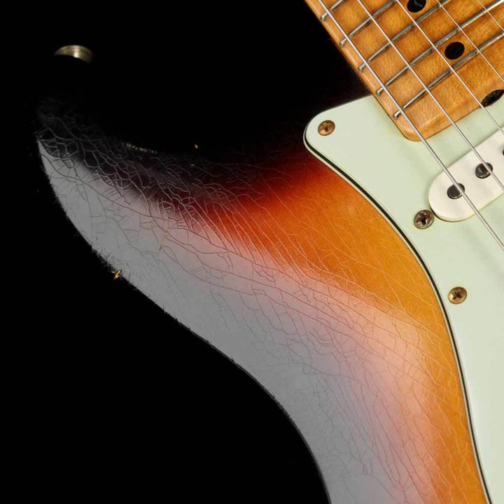 Fender Custom Shop '59 Stratocaster Relic Masterbuilt Yuriy Shishkov Faded 3 Color Sunburst 2012