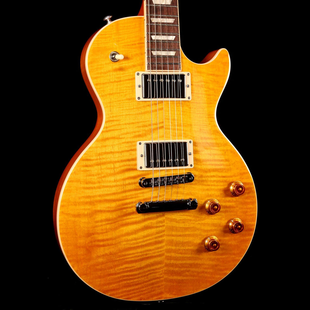 Gibson Les Paul Standard Trans Amber — 6