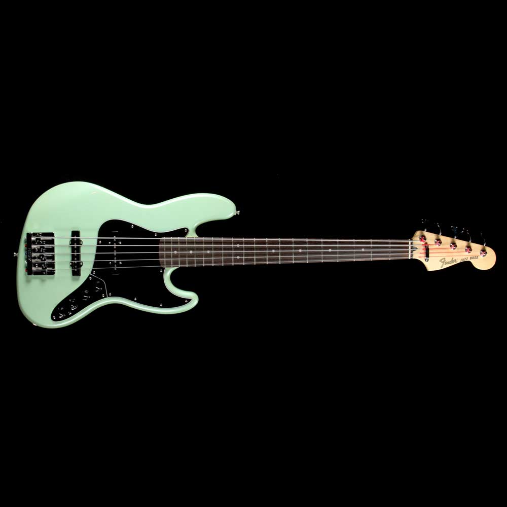 Fender Deluxe Active Jazz Bass V 5-String Surf Pearl | The Music Zoo