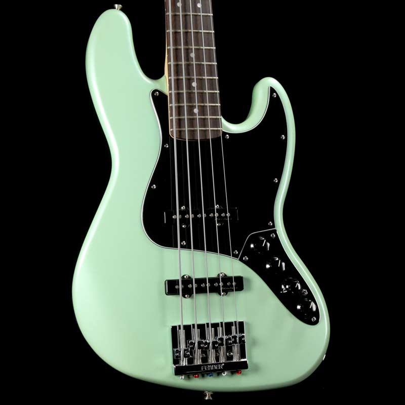 Fender Deluxe Active Jazz Bass V 5-String Surf Pearl | The Music Zoo