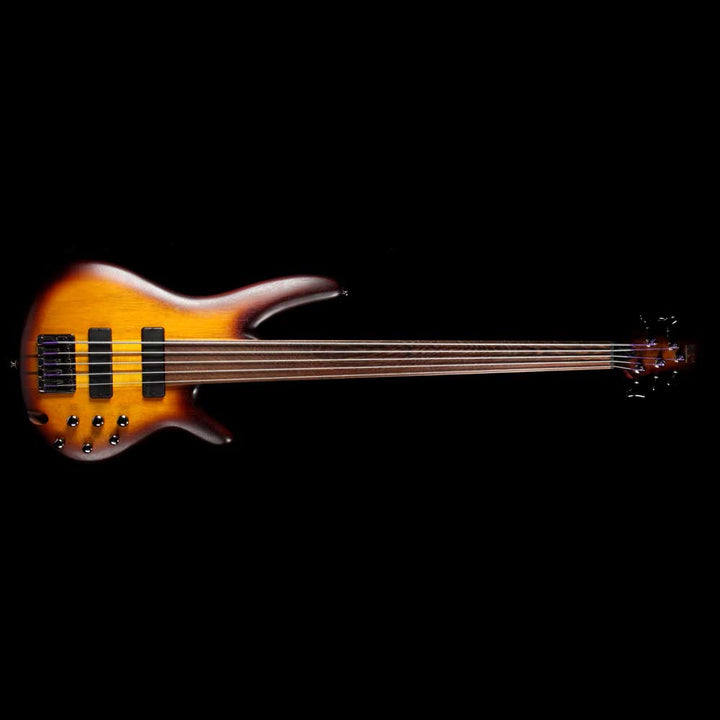 Ibanez SRF705BBF 5-String Fretless Bass Brown Burst Flat 2017