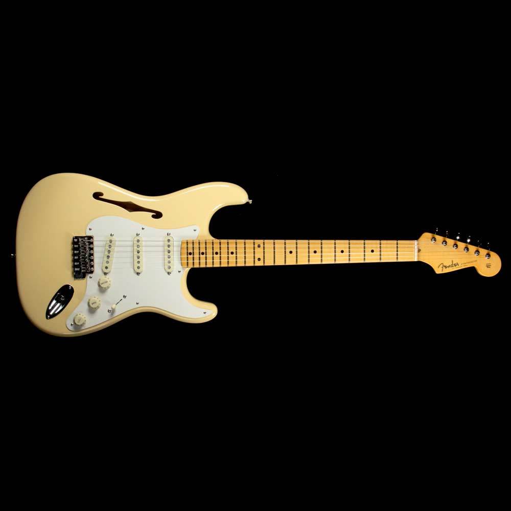 Fender Eric Johnson Signature Stratocaster Thinline Vintage White 2018 — 2