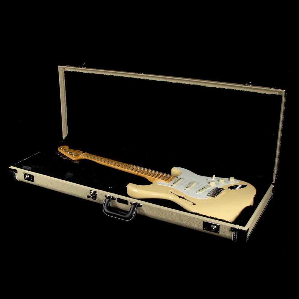 Fender Eric Johnson Signature Stratocaster Thinline Vintage White 2018 — 8