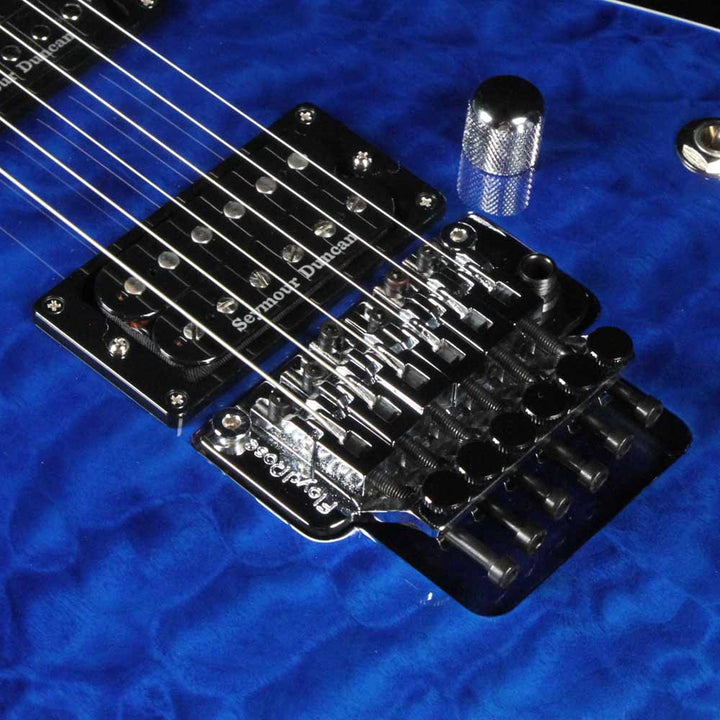 ESP Custom E-II M-II QM Cobalt Blue