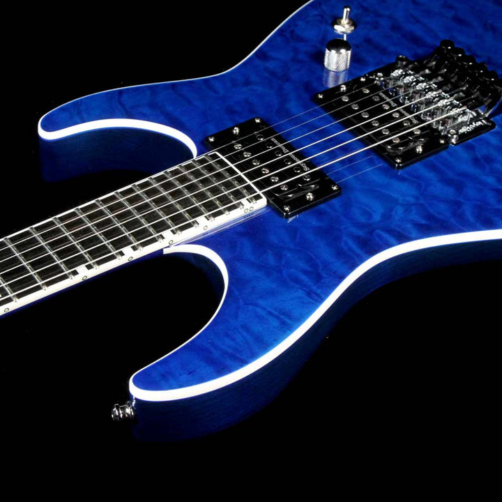 ESP Custom E-II M-II QM Cobalt Blue