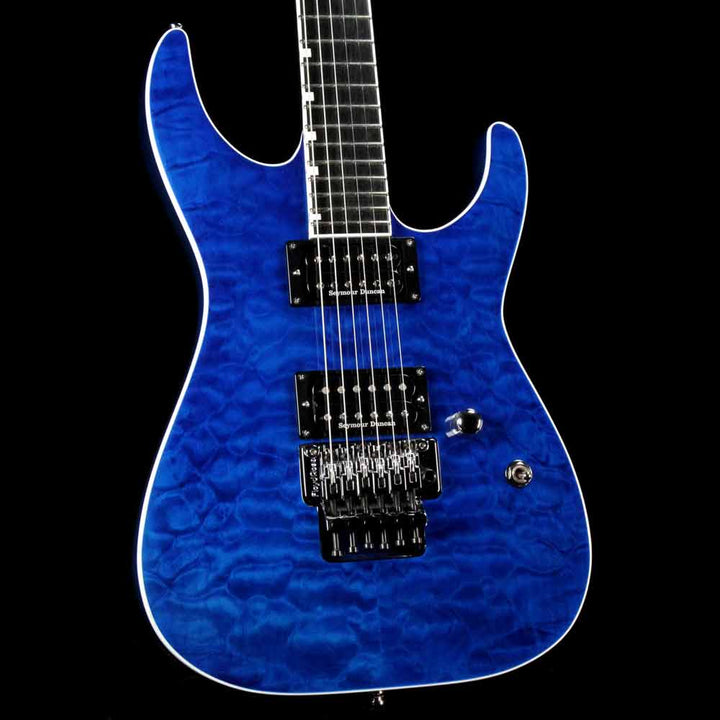 ESP Custom E-II M-II QM Cobalt Blue