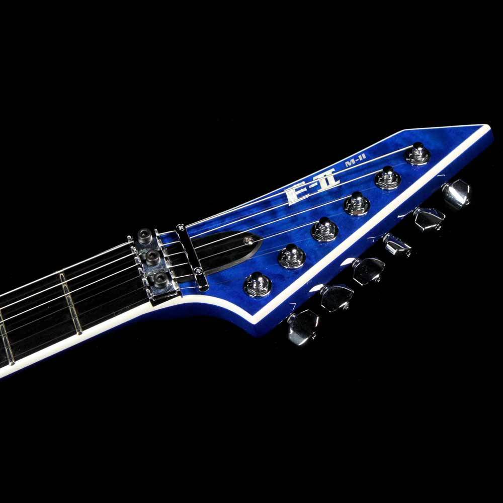 ESP Custom E-II M-II QM Cobalt Blue — 8