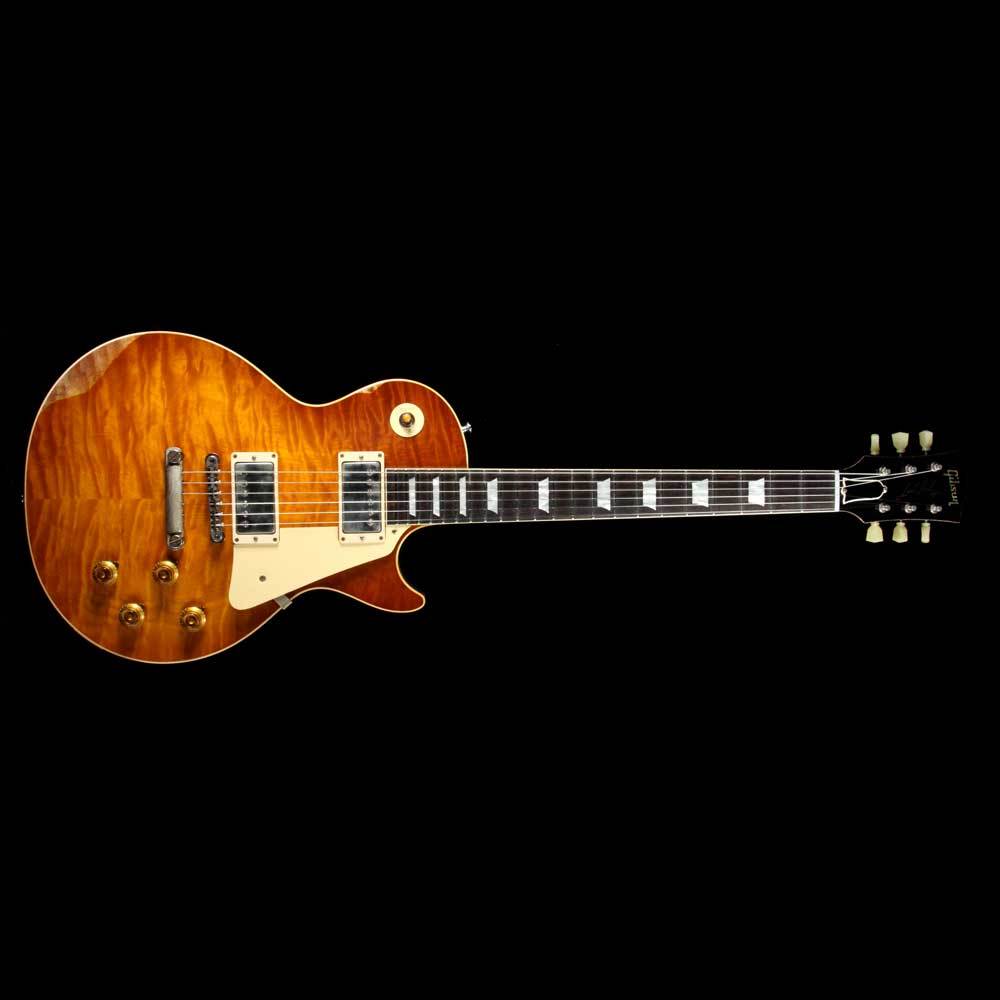 Gibson Custom Shop 1959 Les Paul Standard Brazilian Fingerboard Sunrise Tea Burst — 2