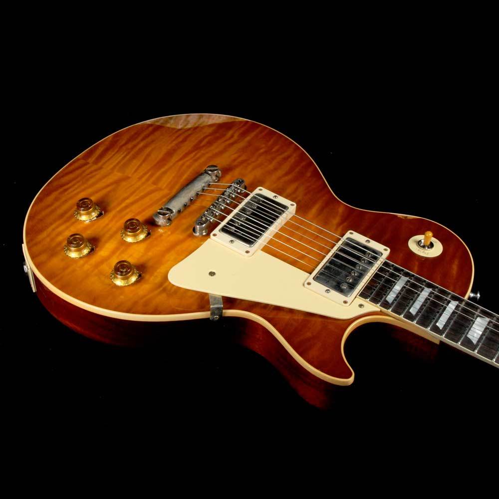 Gibson Custom Shop 1959 Les Paul Standard Brazilian Fingerboard Sunrise Tea Burst — 7