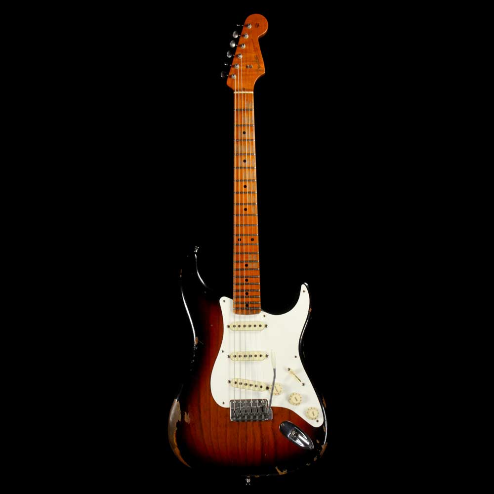 Fender Custom Shop 1957 Roasted Ash Stratocaster 3-Tone Sunburst 2016 — 2