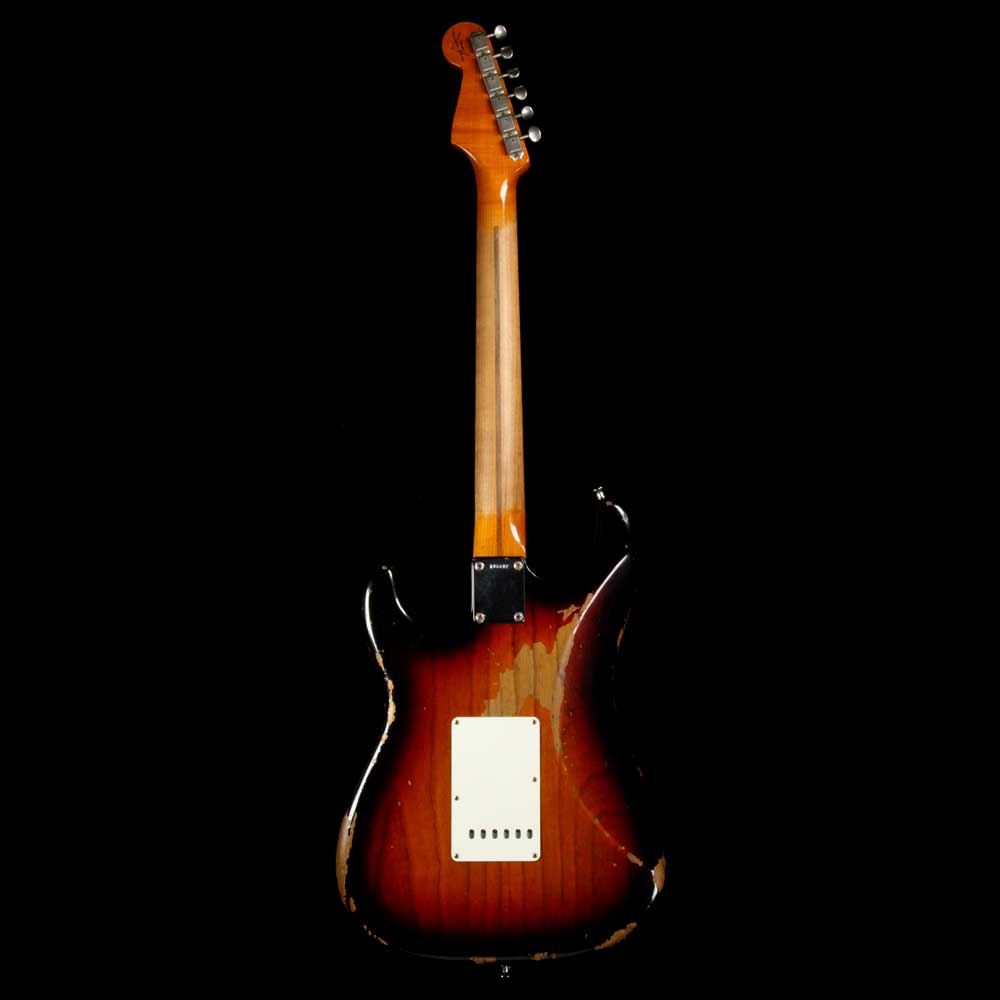 Fender Custom Shop 1957 Roasted Ash Stratocaster 3-Tone Sunburst 2016 — 3