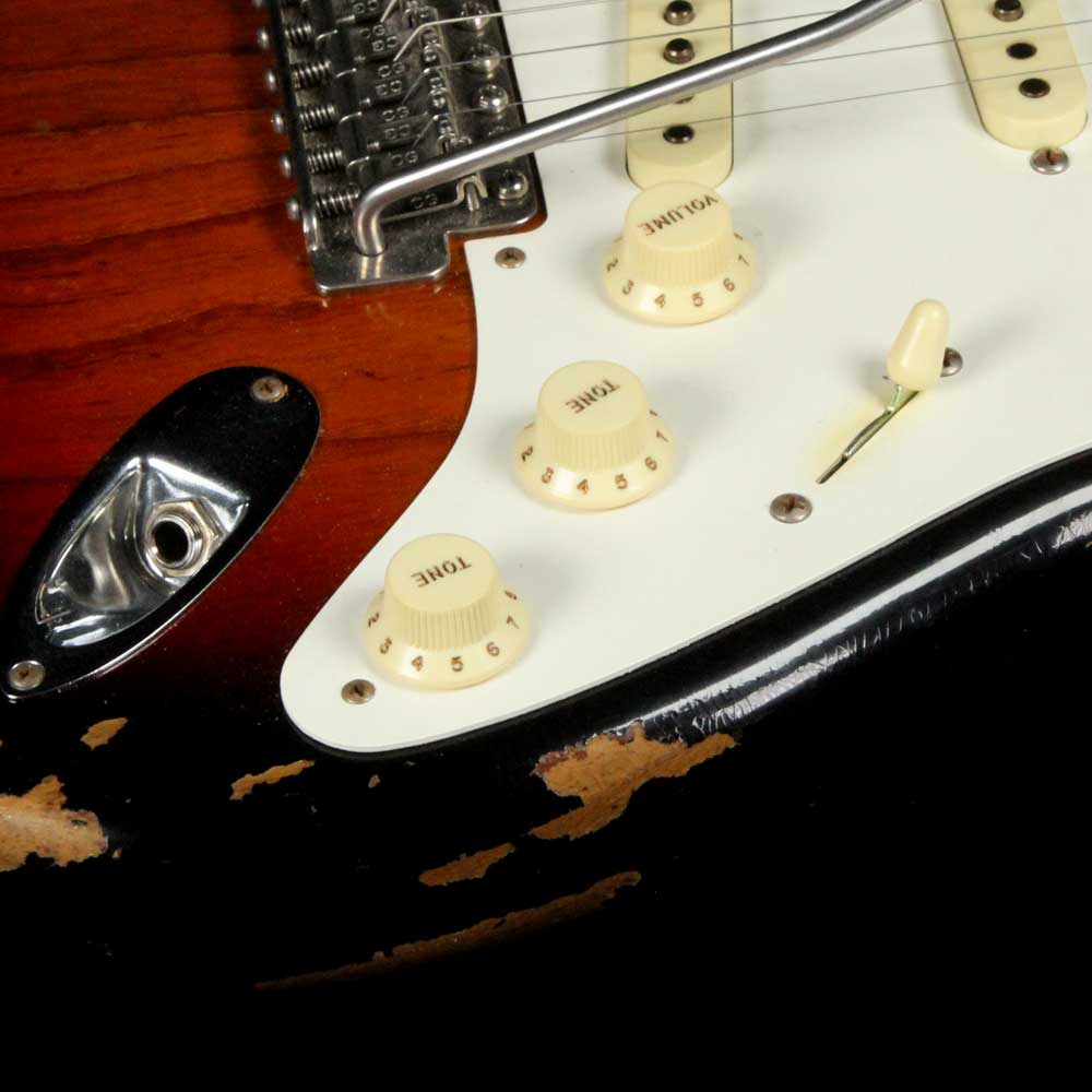 Fender Custom Shop 1957 Roasted Ash Stratocaster 3-Tone Sunburst 2016 — 9