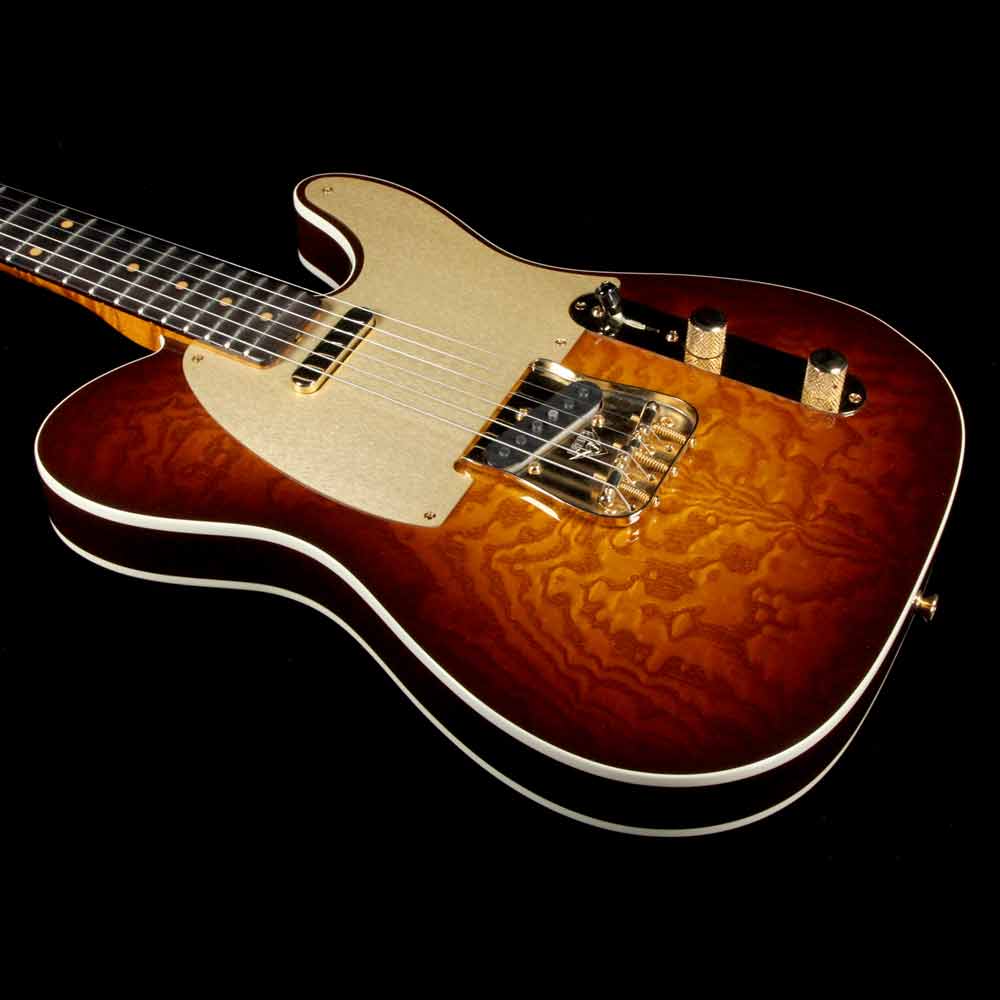 Fender Custom Shop Artisan Tamo Ash Telecaster Sunburst 2017 — 5