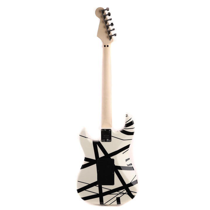 EVH Striped Series White with Black Stripes Used