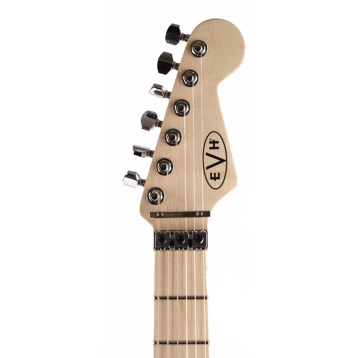 EVH Striped Series White with Black Stripes Used