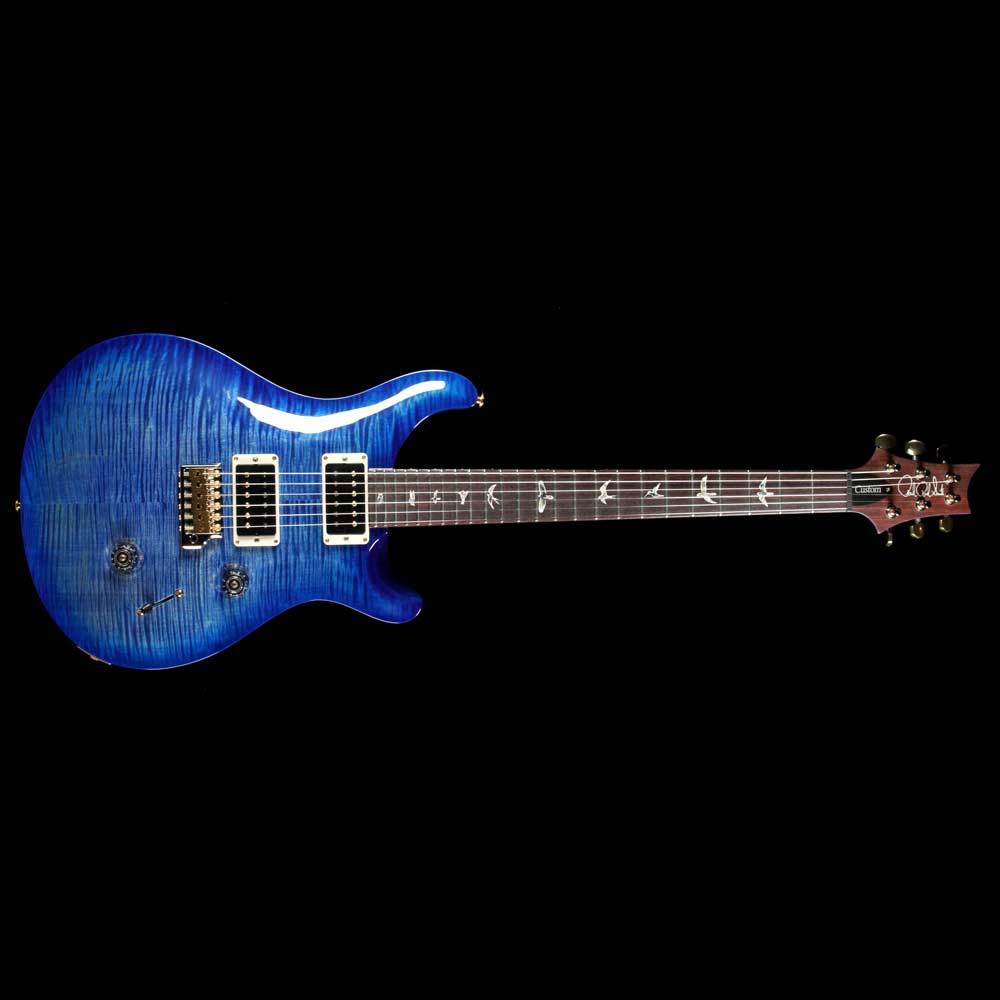 PRS Custom 24 10-Top Faded Blue Wrap — 2