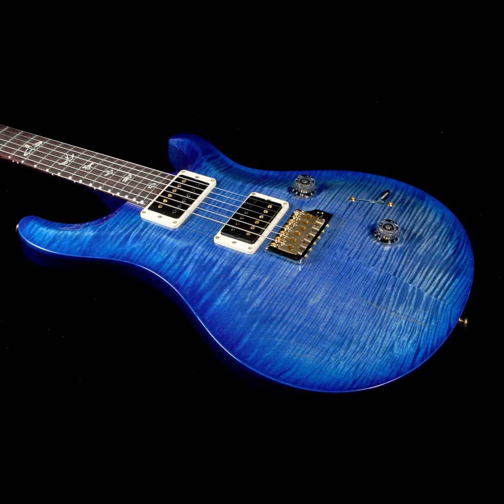 PRS Custom 24 10-Top Faded Blue Wrap — 5