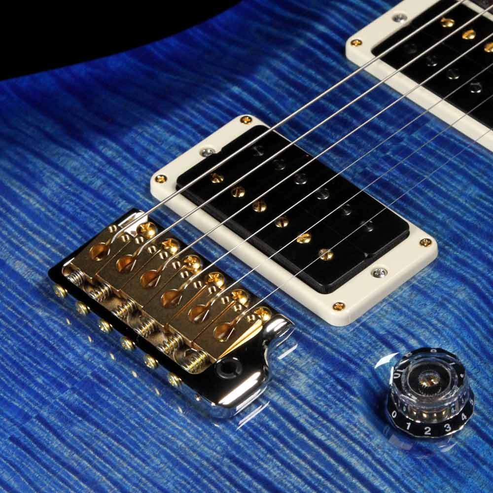 PRS Custom 24 10-Top Faded Blue Wrap — 7