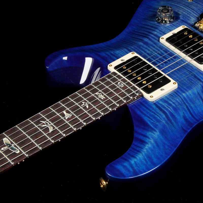 PRS Custom 24 10-Top Faded Blue Wrap — 8