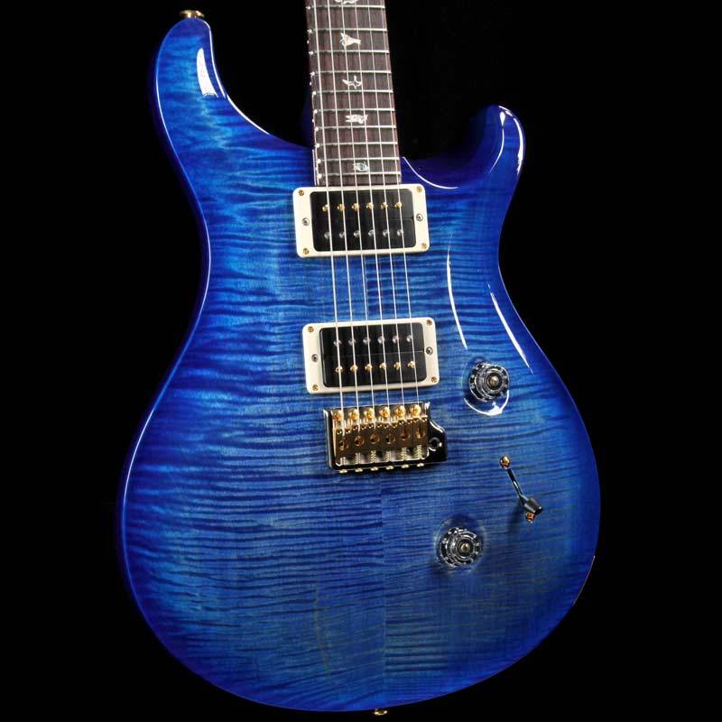 PRS Custom 24 10-Top Faded Blue Wrap — 1