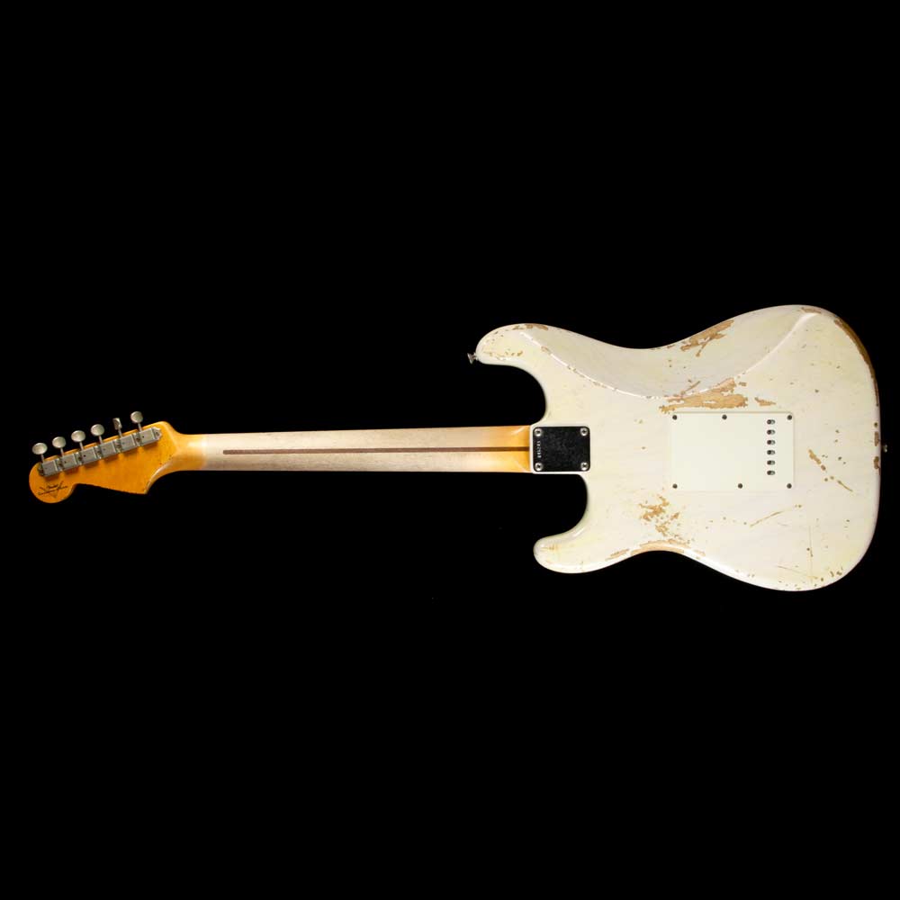 Fender Custom Shop 1957 Stratocaster White Blonde Heavy Relic 2009 — 3