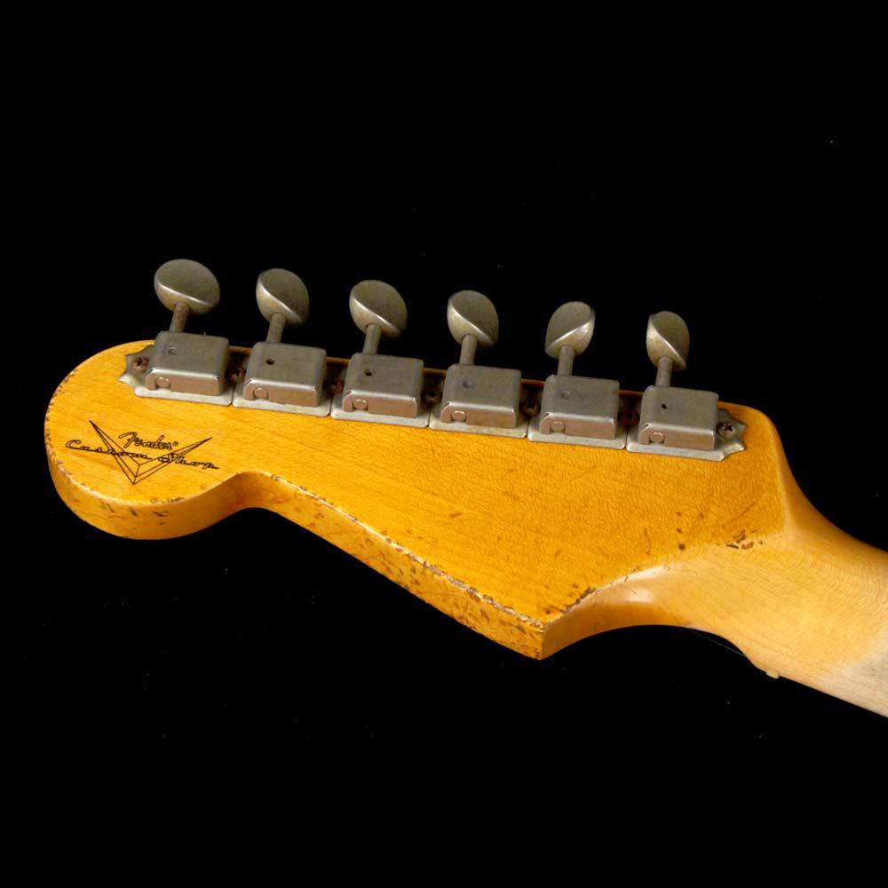 Fender Custom Shop 1957 Stratocaster White Blonde Heavy Relic 2009 — 5