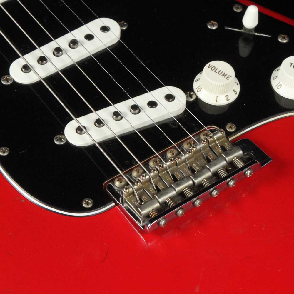 Fender Custom Shop '60s Roasted Mahogany Stratocaster Dakota Red Heavy Relic — 4