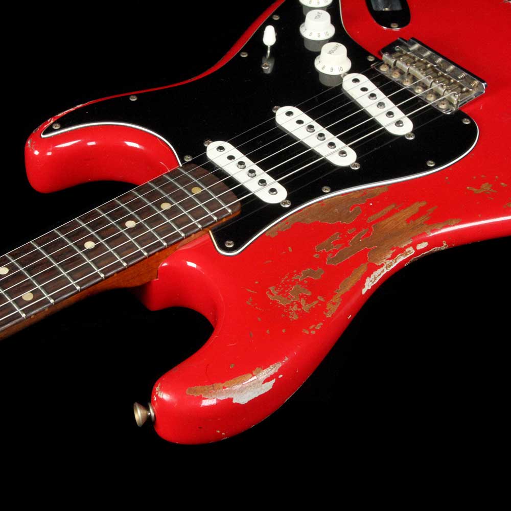 Fender Custom Shop '60s Roasted Mahogany Stratocaster Dakota Red Heavy Relic — 7