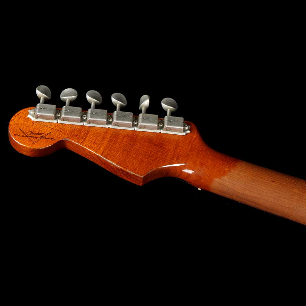Fender Custom Shop '60s Roasted Mahogany Stratocaster Dakota Red Heavy Relic — 9