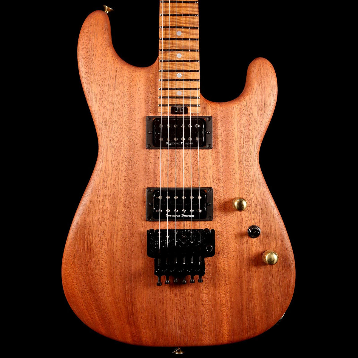 Charvel Custom Shop San Dimas Roasted Mahogany — 1