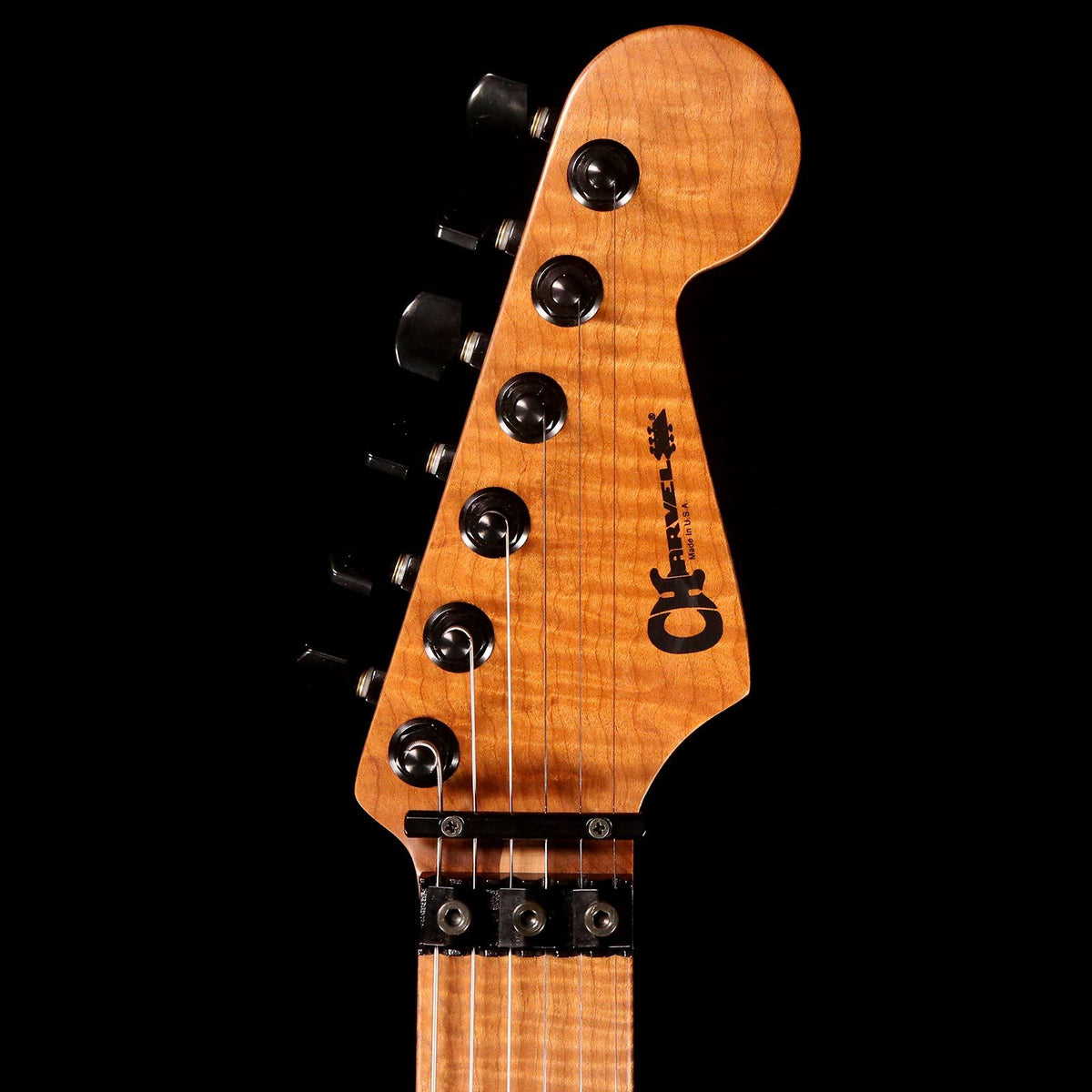 Charvel Custom Shop San Dimas Roasted Mahogany — 4