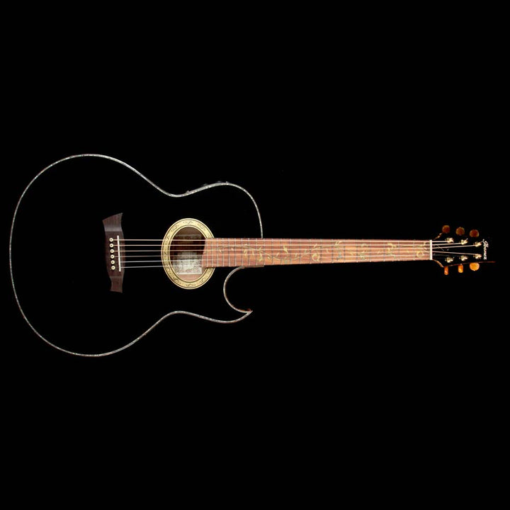 Ibanez EP10 Steve Vai Signature Acoustic-Electric Black Pearl High Gloss