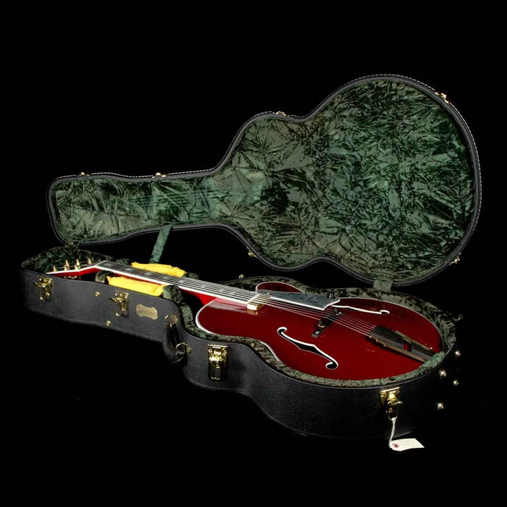 M Campellone Special Series 18 Electric Archtop Wine Red