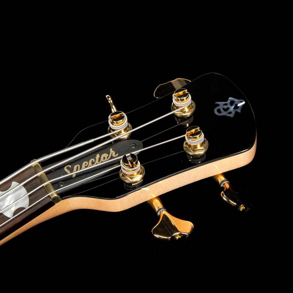 Spector Euro4 LX Electric Bass Natural Poplar Burl — 4