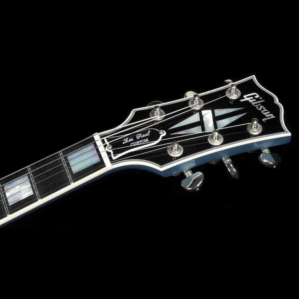 Gibson Custom Shop Les Paul Custom with Bigsby Pelham Blue — 7
