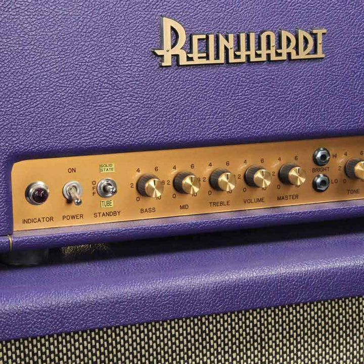 Reinhardt 18 Watt Head & 2x12 Cabinet Purple