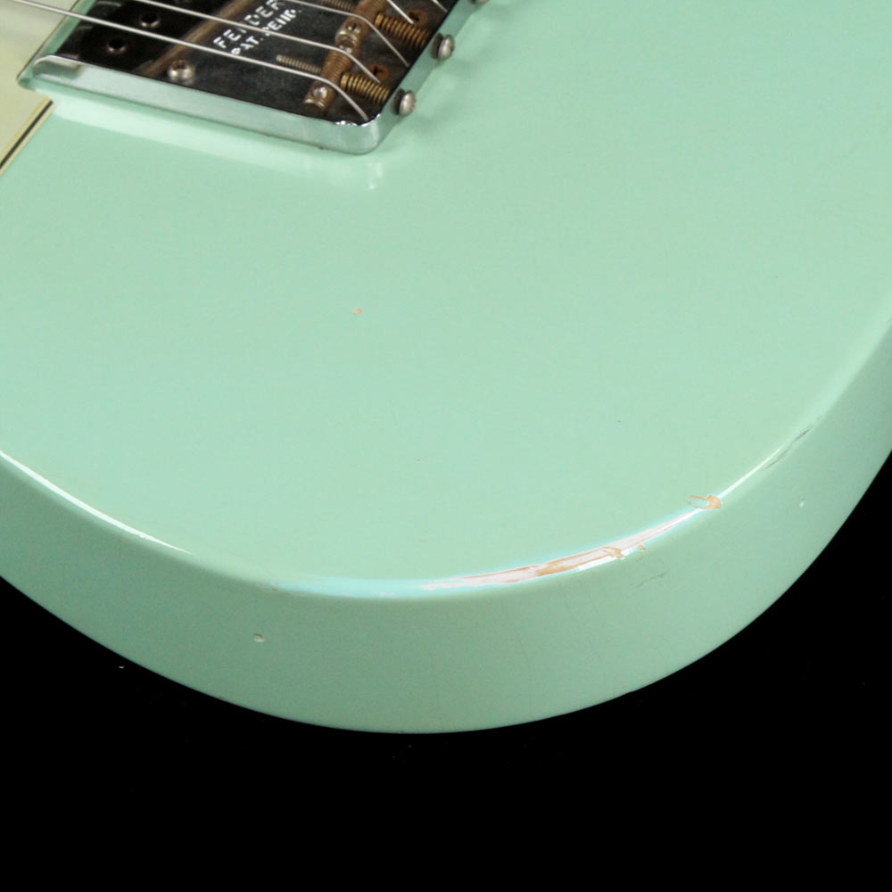 Fender Custom Shop Wildwood 10 1961 Telecaster Relic Faded Surf Green 2012 — 7