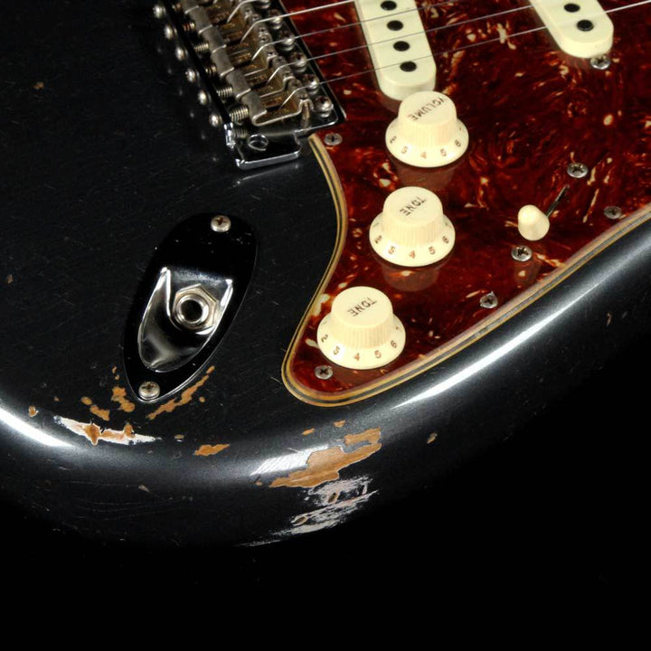 Fender Custom Shop Roasted 1960 Stratocaster Charcoal Frost Metallic 2018 NAMM LTD