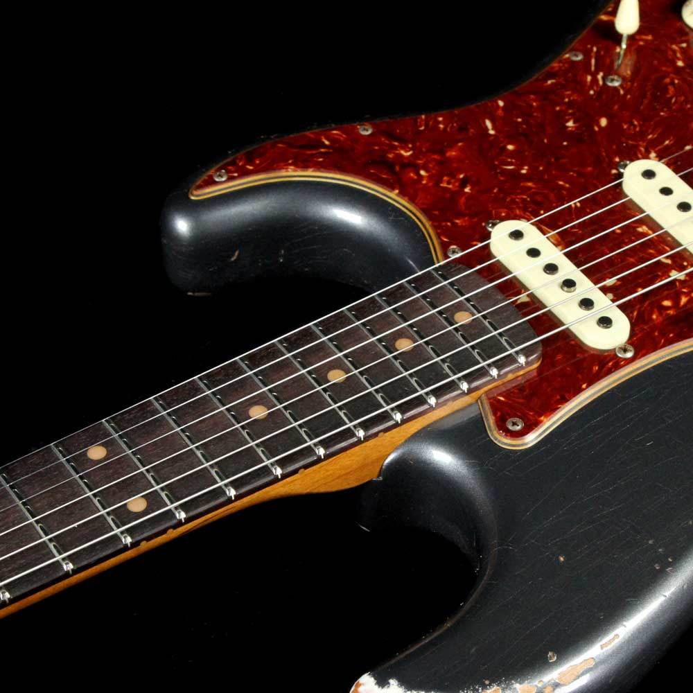 Fender Custom Shop Roasted 1960 Stratocaster Charcoal Frost Metallic 2018 NAMM LTD — 9