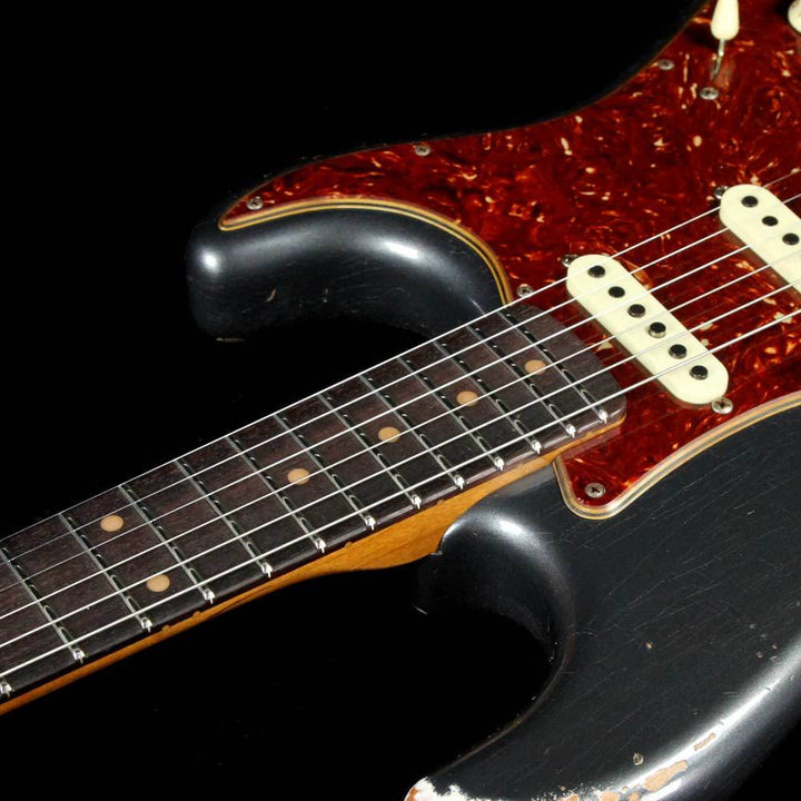 Fender Custom Shop Roasted 1960 Stratocaster Charcoal Frost Metallic 2018 NAMM LTD