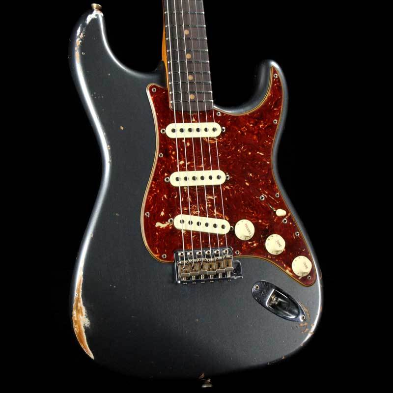 Fender Custom Shop Roasted 1960 Stratocaster Charcoal Frost Metallic 2018 NAMM LTD — 1