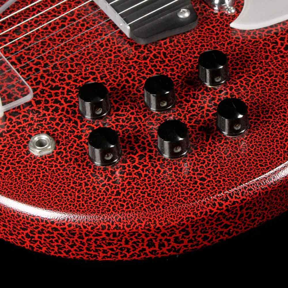 Jerry Jones Master Sitar Red Crackle 2002 — 10